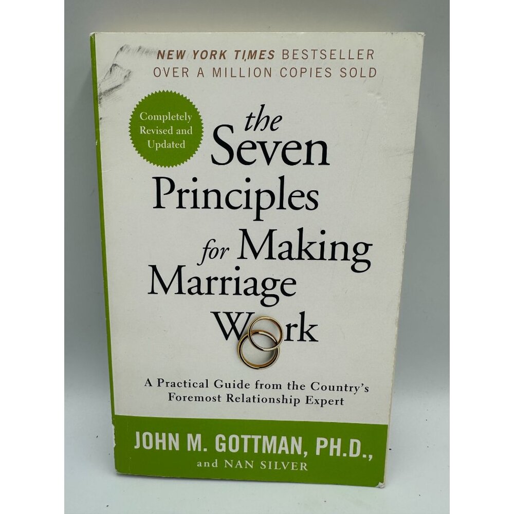 The Seven Principles For Making Marriage Work John M. Gottman PhD 2015 Paperback
